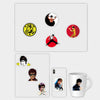 Bruce Lee Sticker (pack of 50)