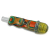 Laminated Wood Pipe Torpedo Style Pyrex Bowl and Stem