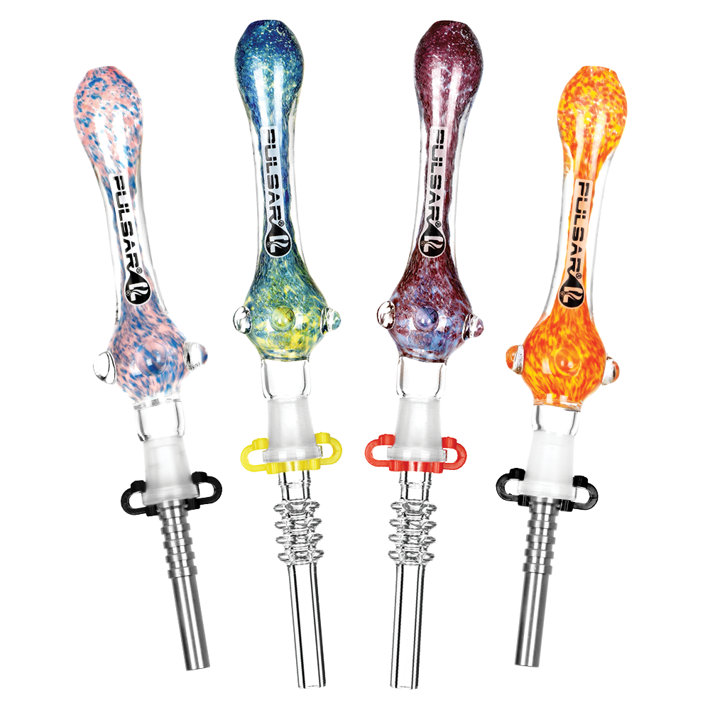 Octopus glass necter collector with titanium nail 14 mm, BDD Wholesale
