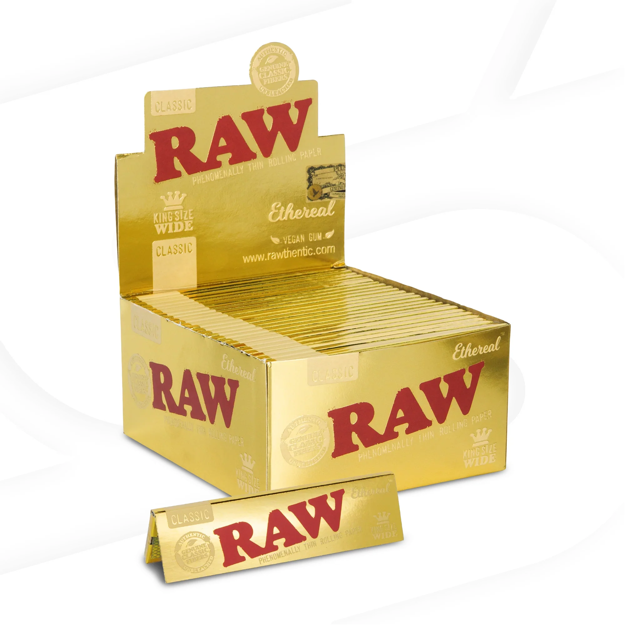 RAW - Ethereal King Size Wide Papers (50pk)