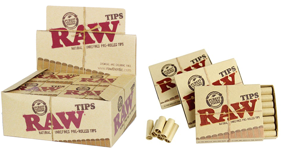 Raw Pre-Rolled Tips