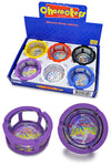 Glass ashtray with silicone sleeve, character designs, full display