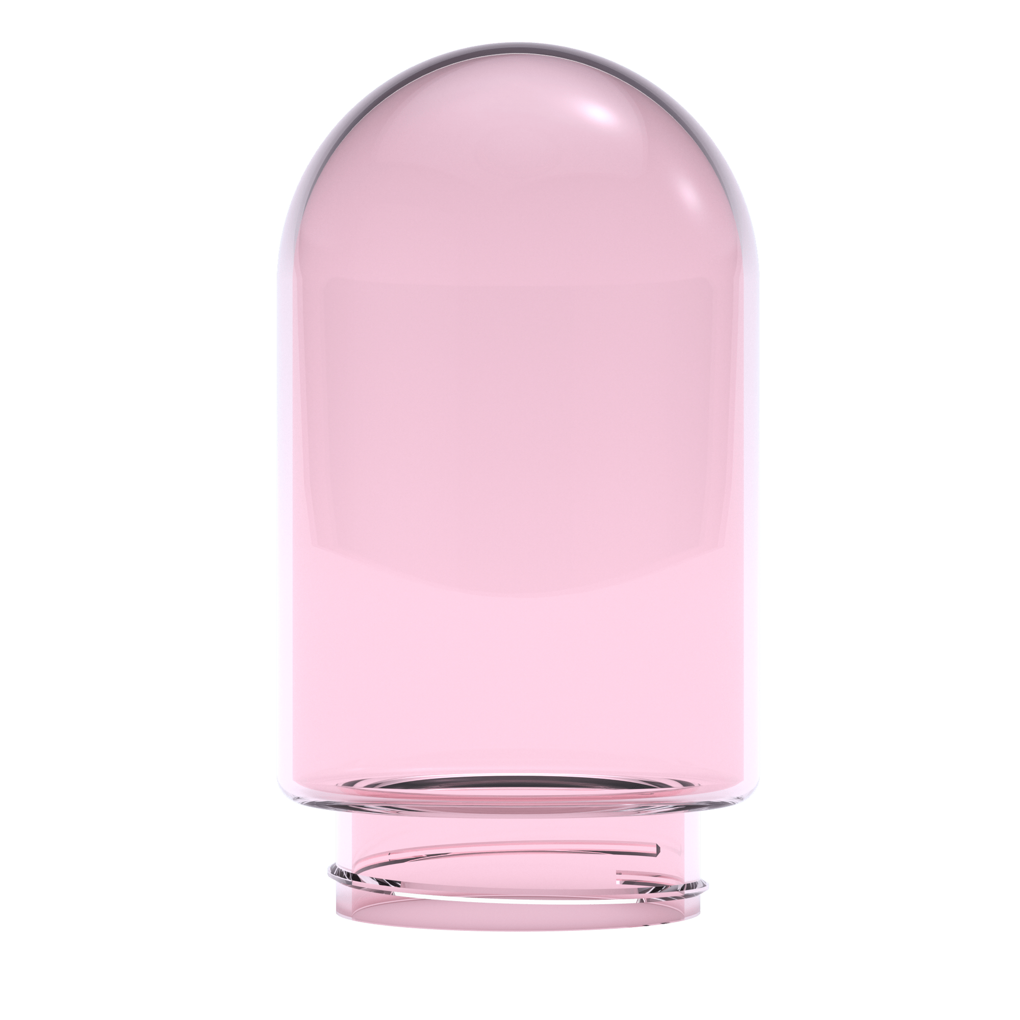 Single Pink Glass Globe (Large), BDD Wholesale