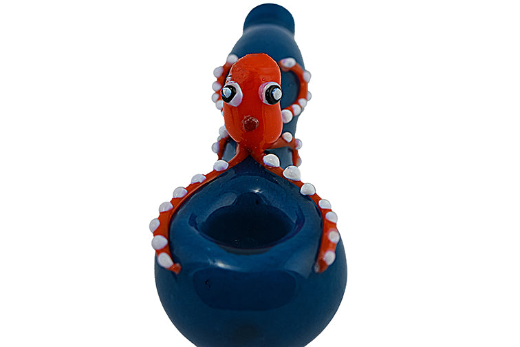 Colorful Octopus Glass Pipe