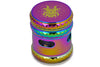 Shredder 4-Piece Metal Herb & Spice Grinder – Mini Iridescent Rainbow (2)