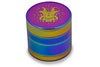 Shredder 4-Piece Metal Herb & Spice Grinder – Mini Rainbow Demon Lid (2)