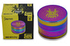 Shredder 4-Piece Metal Herb & Spice Grinder – Rainbow Anodized