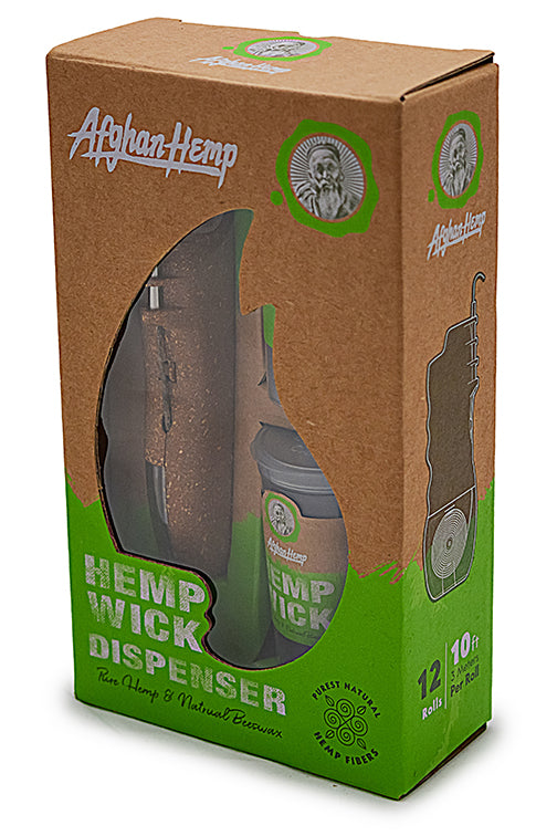 Afghan Hemp Wick Dispenser Kit