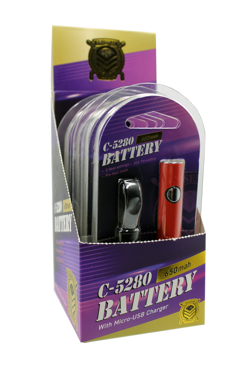 Arsenal Tools C-5280 650mah Battery
