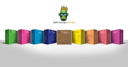 Space King 25mm Round Bottom Banger Kit (Neon Green)