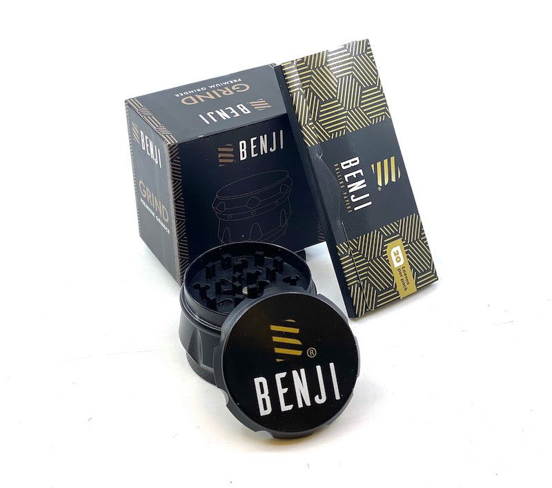 Benji - GRIND - Aluminum Grinder + Booklet