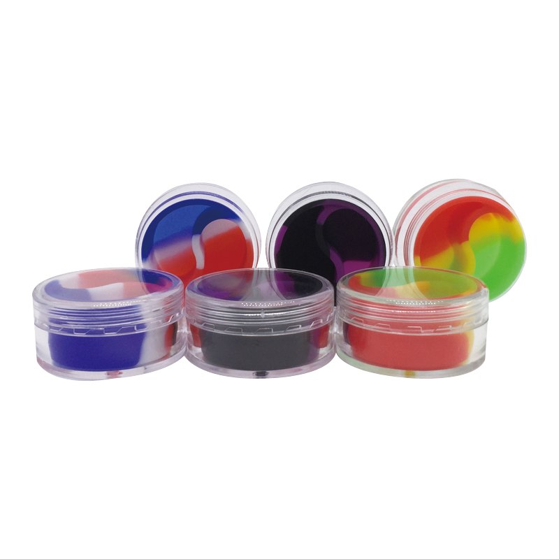 Silicone Container - Plastic Lined Split Jar