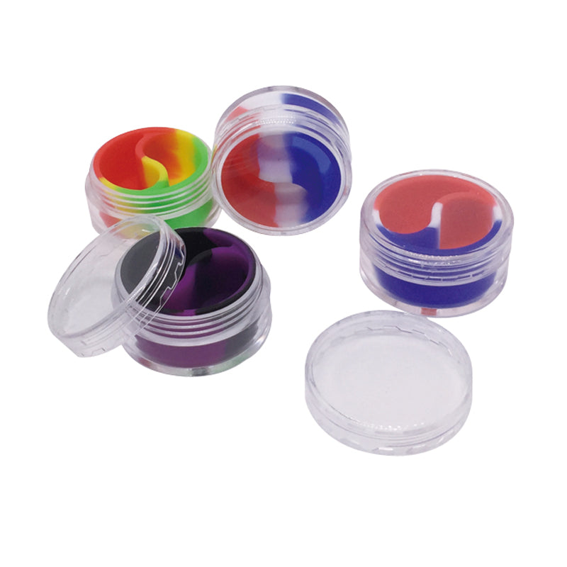 Silicone Container - Plastic Lined Split Jar
