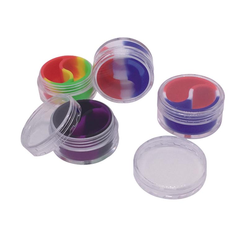 Silicone Container - Plastic Lined Split Jar (Case of 100)
