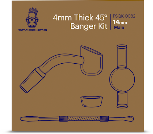 Space King 4mm Thick 45 Banger Kit (Brown)