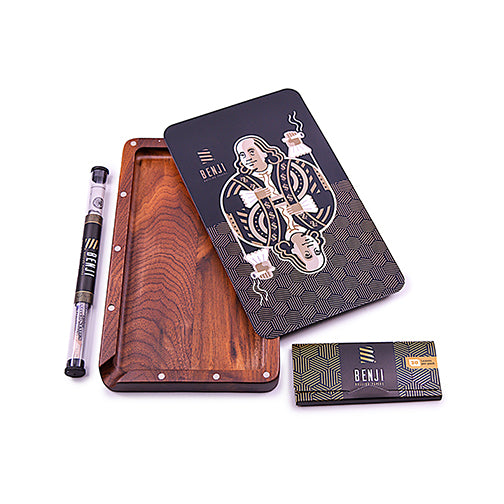 Benji - Walnut Tray w/ Magnetic Lid Kit