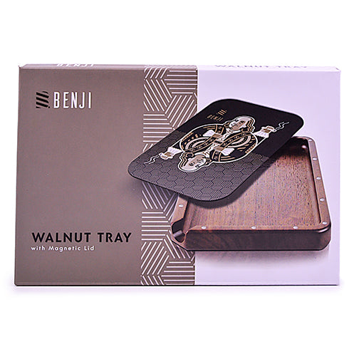Benji - Walnut Tray w/ Magnetic Lid Kit