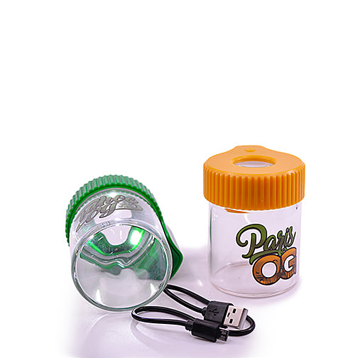 Mag Jar - Magnifying Glass Jar with LED