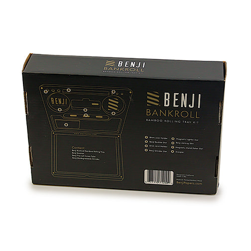 Benji - Bankroll Bamboo Tray Kit