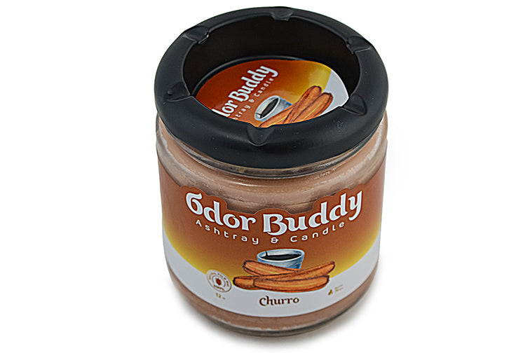 Odor Buddy Candle w / Ashtray Lid