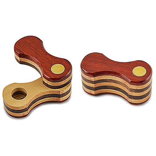 Curved Folding Wood Pipe