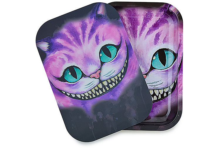 3D Holographic Metal Rolling Tray w/ Magnetic Lid (Design B49)