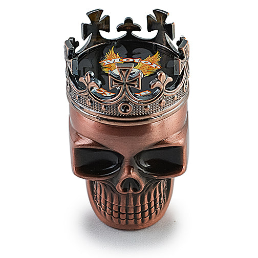 Novelty Grinder - Crowned Skull (2")