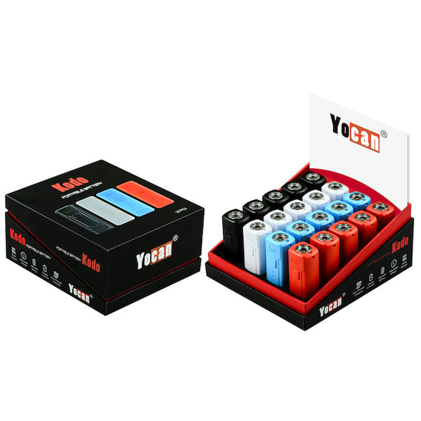 Yocan - Kodo Cartridge Battery (Display of 20)