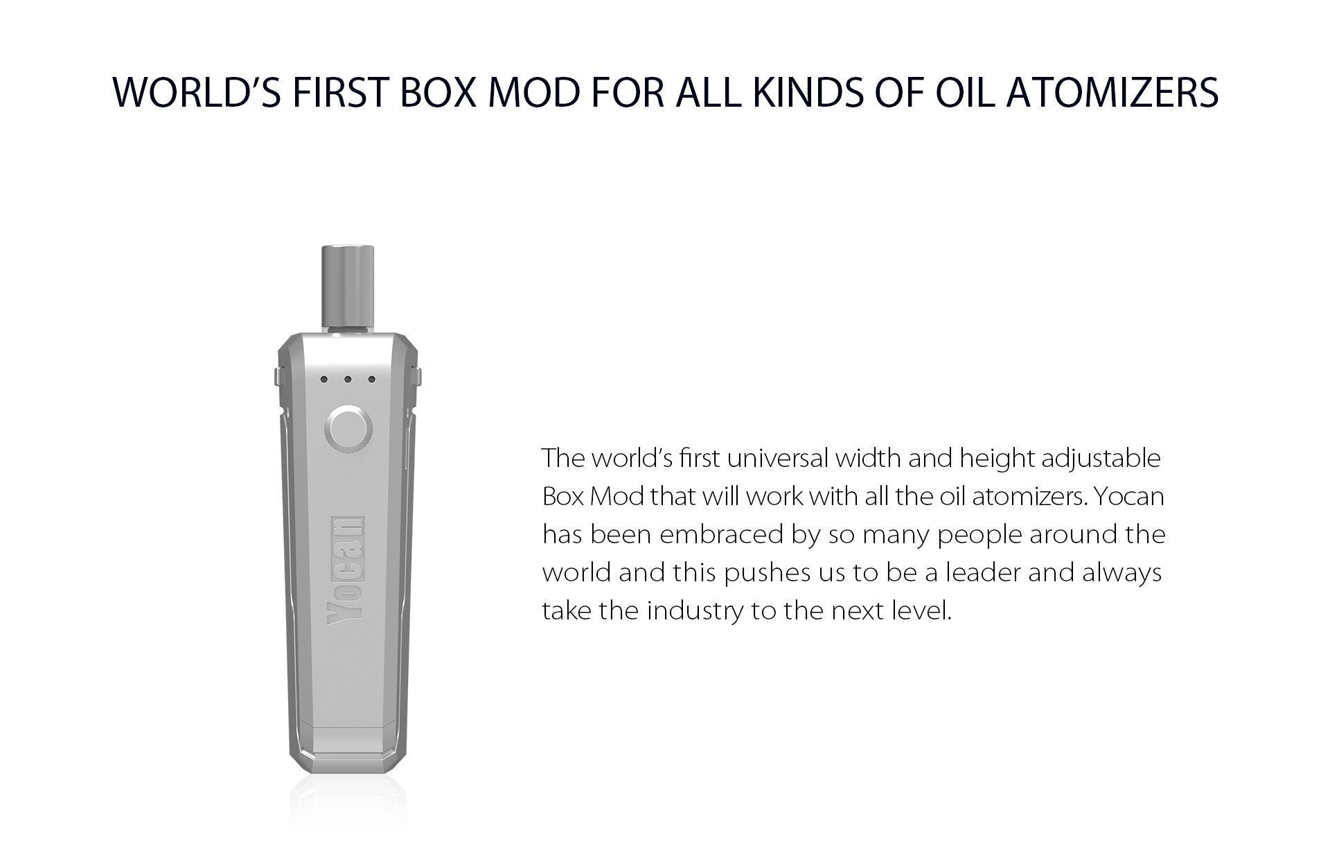 Yocan UNI Box Mod Oil Vaporizer Battery - Lord Vaper Pens